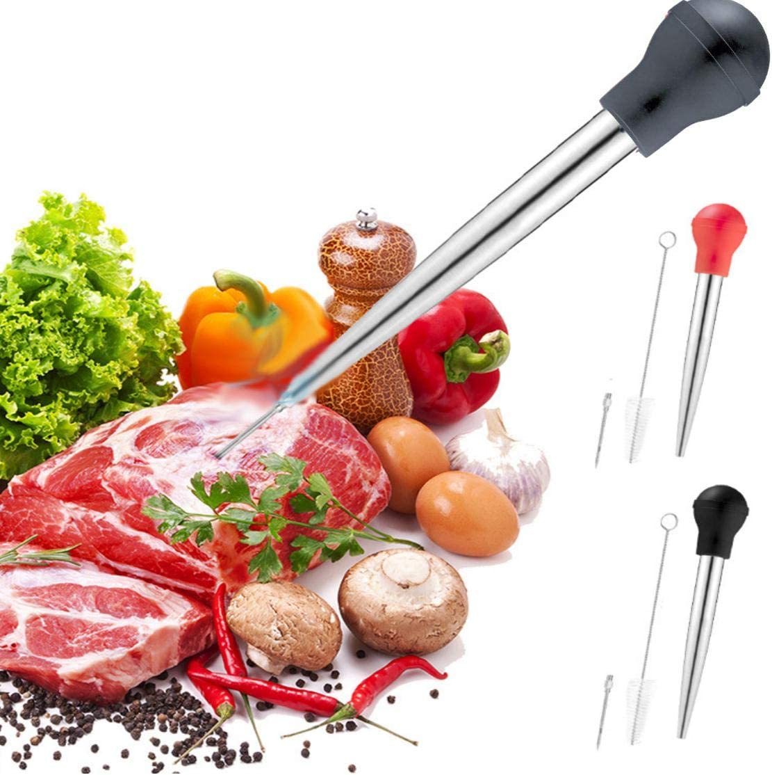 Turkey Baster Baster Syringe for Cooking Meat Injector Set