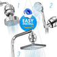 20 Stage Shower Filter with Vitamin C E for Hard Water High Output Shower Water