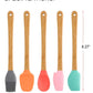 Silicone Small Spatulas Set of 5