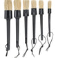 6 Pack Detailing Brush Set, Auto Detail Brushes Kit for Cleaning Car