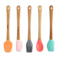 Silicone Small Spatulas Set of 5