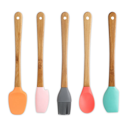 Silicone Small Spatulas Set of 5