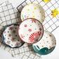 4 Color Dish Set 8" Deep Dinner