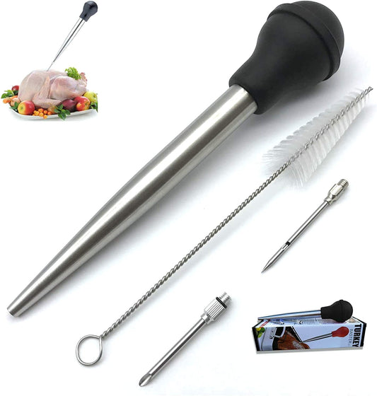 Turkey Baster Baster Syringe for Cooking Meat Injector Set