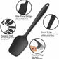 6 Pcs of Silicone Spatula Set For Home Cooking and Baking Heat Resistant