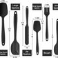 6 Pcs of Silicone Spatula Set For Home Cooking and Baking Heat Resistant